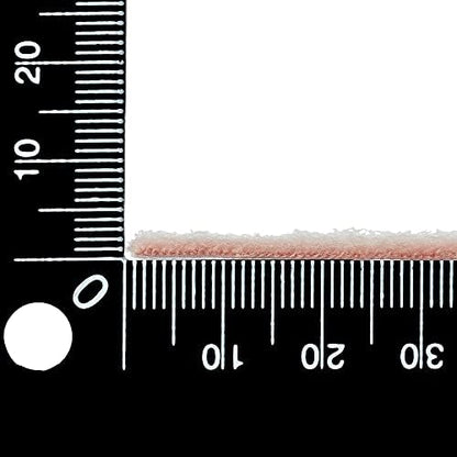 Protective moleskin padding applied to heel for foot friction protection