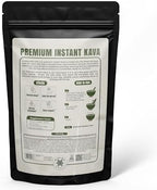 Water soluble instant kava powder by MitraMan Botanicals displaying fine texture for easy mixing