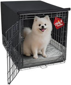 Explore Land pet kennel cover showing four sides mesh ventilation