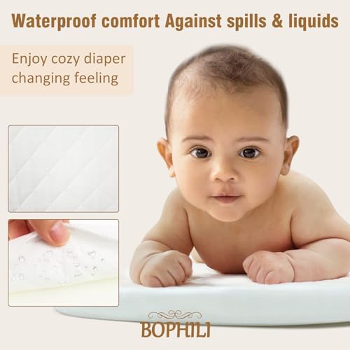 Bophili baby changing basket used as nursery toy storage