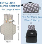 Outtip waterproof travel changing pad folded in clutch style