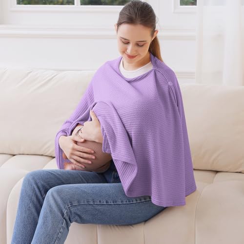 Zdolmy nursing cover used as car seat canopy