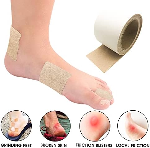 RadBizz imported USA foot care moleskin roll for Indian hikers.