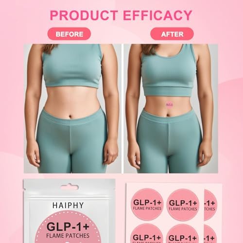 Vegan ingredients label on Haiphy GLP-1 patch packaging