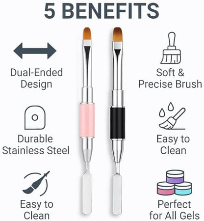 Complete Jeonekid 2 piece nail tool set for salon and DIY use.