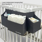 Surebaby baby storage caddy displaying adjustable buckle straps