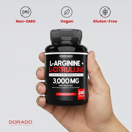 Dorado Nutrition 240 count capsule bottle complete layout
