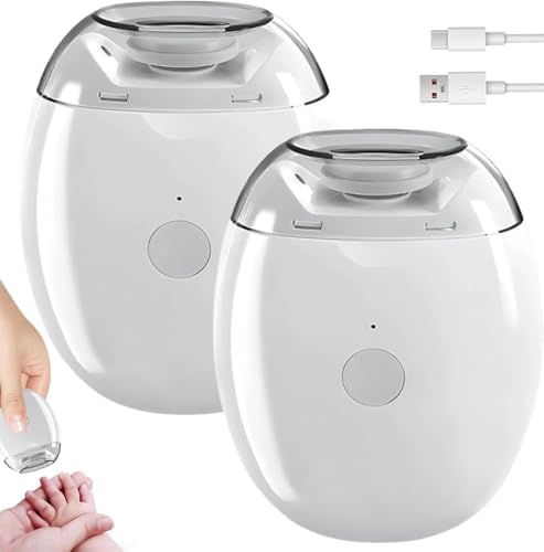 Two pack electric nail clippers for the whole family