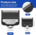 Tiardey premium barber clipper guard side view showing the precise profile thickness for clean skin fades.