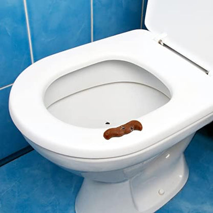 Chivao waterproof fake feces floating realistically on a clear water surface