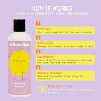 Texture of Lice Mamas Chase Away natural shampoo