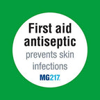 MG217 4 ounce bottle showing cruelty free and alcohol free certifications.