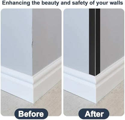 Professional black aluminum corner guards for residential use