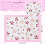 Foryee baby changing mat laid flat on changing table