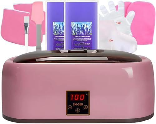 JOJOCOSMO professional paraffin bath showcasing the large four liter alloy heating pot interior