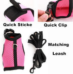 Youalso small animal harness set showing adjustable chest fasteners