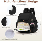Cei-Cei travel backpack featuring insulated bottle pockets