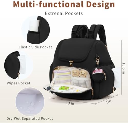 Cei-Cei travel backpack featuring insulated bottle pockets