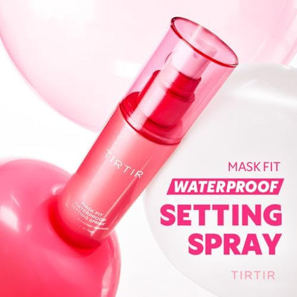 Korean makeup fixer spray with sweatproof and water resistant formula