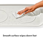 Oxo Pet Easy Clean Feeding Mat flat lay dimensions