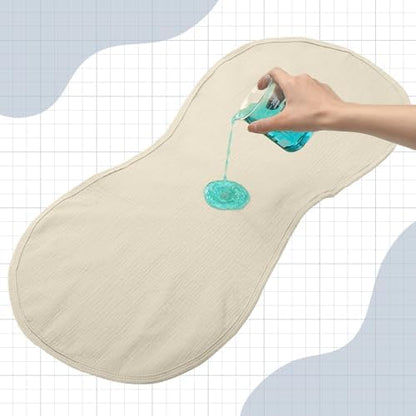 Hahafelt blue changing pad liners set of three for nursery