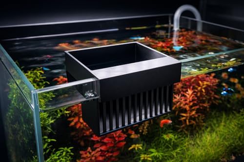Spill proof aquarium refill funnel showing the rear slit baffle design for gentle water distribution