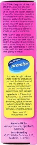 Carbona laundry dye stain remover boxes on display