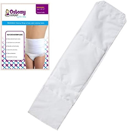 Infant medical compression waist wrap band for leak prevention