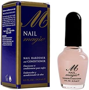 Nail Magic nail treatment bottle on white background