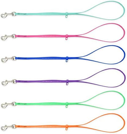 Vibrant colors of GroomersPro waterproof dog grooming loops