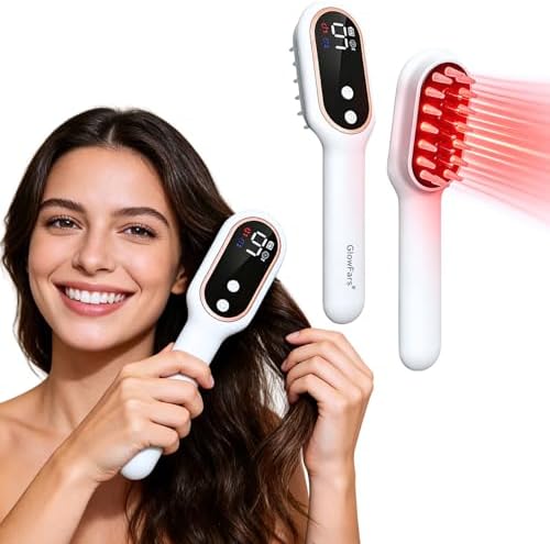 Abhsant electric scalp massager with red light technology