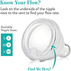 Authentic imported Evenflo feeding wide neck nipples set displaying flexible silicone material texture