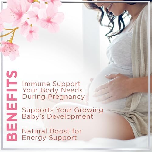 Side view of Hello Lovely prenatal DHA bottle