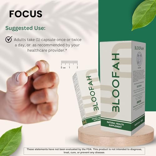 Bloofah antioxidant wellness supplement packaging lifestyle view