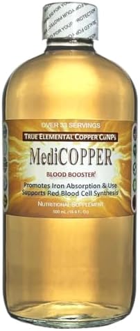 Nutraneering Medicopper glass bottle packaging label
