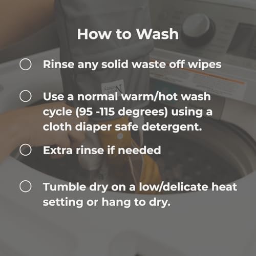 Demonstration of reusable wipes with DIY cleaning solution