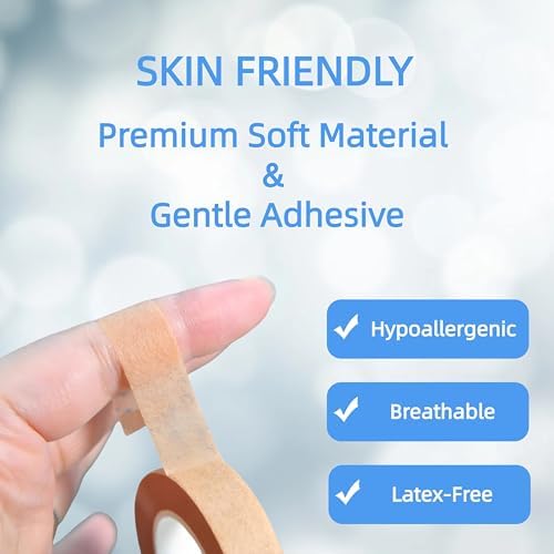 Breathable medical paper tape being torn by hand easily