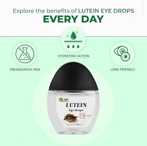 Buie Lutein Eye Care Drops ingredients label