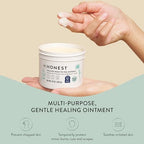 The Honest Company hypoallergenic head to toe ointment showing brand labeling