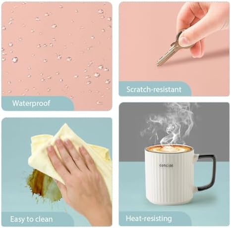 Professional nail technician using Jormftte nail mat.
