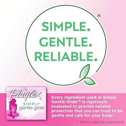 Feminine care products featuring fragrance free and dye free tampons