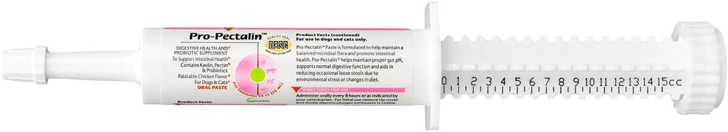 Vetoquinol Pro-Pectalin Oral Paste for Dogs & Cats - Chicken Flavor - Helps Reduce Occasional Loose Stool & Diarrhea, Balance Gut pH, Support Normal Digestion & Intestinal Flora - 30 cc - Image 9
