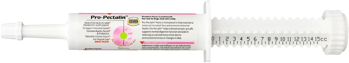 Vetoquinol Pro-Pectalin Oral Paste for Dogs & Cats - Chicken Flavor - Helps Reduce Occasional Loose Stool & Diarrhea, Balance Gut pH, Support Normal Digestion & Intestinal Flora - 30 cc - Image 9