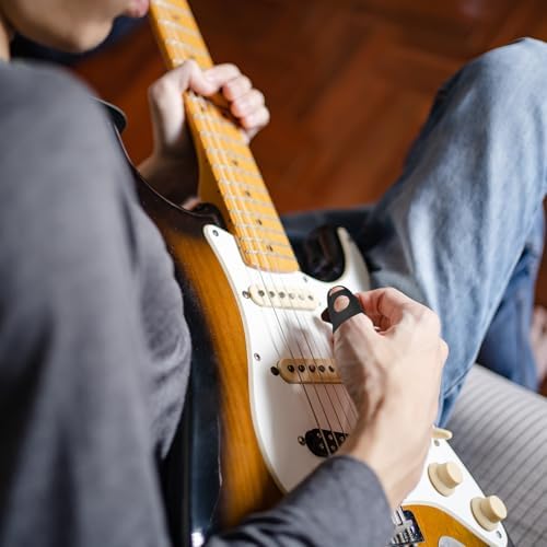 Reusable silicone finger sleeves worn on fingers for guitar playing and crafting