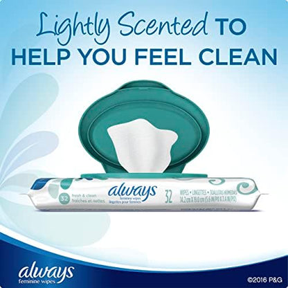 Authentic USA imported Always intimate cleansing wipes for women