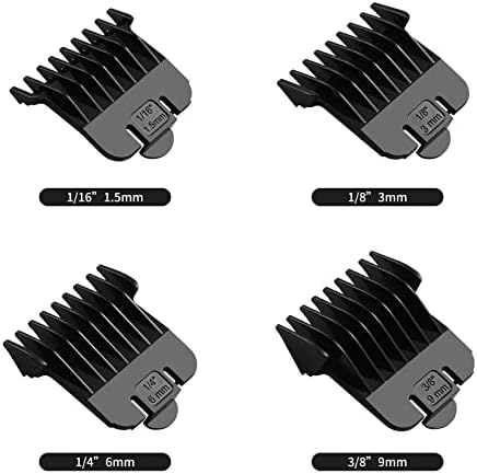 Wusuker snap on attachment combs for Andis trimmers