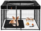 PJYuCien polyester dog play pen roof mesh protection fabric