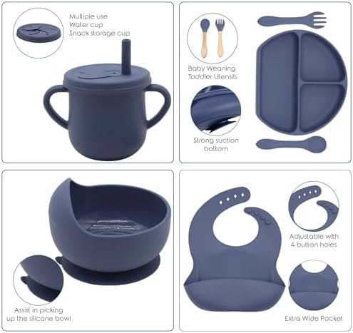 Dormlony divided suction plate for toddlers