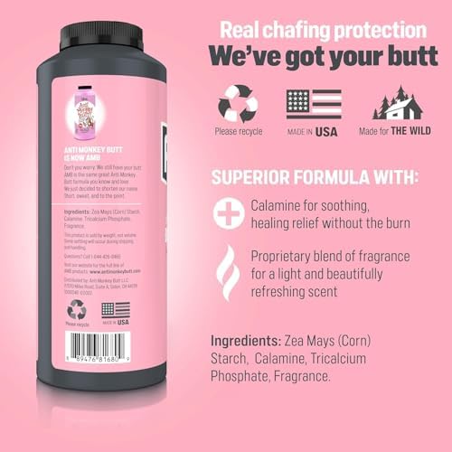 Authentic USA imported Lady Anti Monkey Butt packaging showing ingredients list.