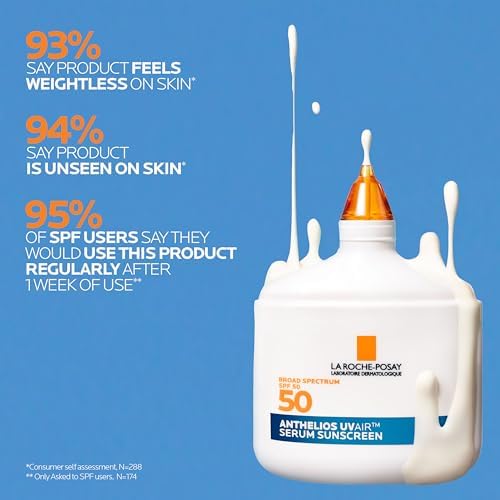 La Roche-Posay niacinamide sunscreen serum that evens skin tone